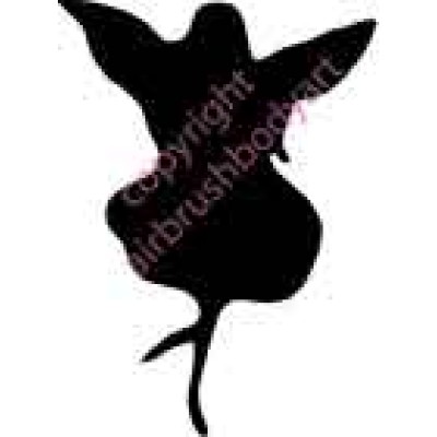 0238b fairy backing reusable stencil